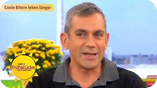 Coole Eltern leben länger Talk mit Wladimir Kaminer  SAT1 Frühstücksfernsehen [upl. by Zetnas]