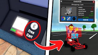 How To Get EXCLUSIVE SHOPPING CART In Car Dealership Tycoon [upl. by Nich512]