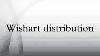 Wishart distribution [upl. by Dimah87]