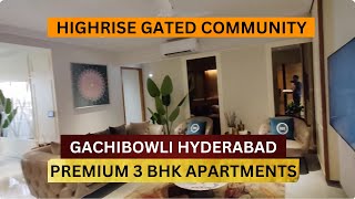 BEST RESIDENTIAL PROJECTS IN HYDERABAD GACHIBOWLI 3BHK 📞8100293325NEW LAUNCH PAY ONLY 10 amp RELAX [upl. by Calva]