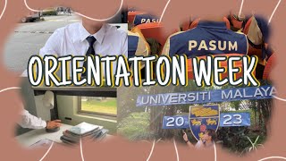 My first week In University of Malaya  orientation Week  Foundation in physical science  PASUM [upl. by Ardel754]