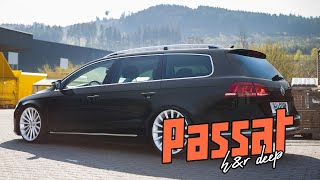 VW Passat B7 Variant  Gewindefahrwerk Deep ≡ HampR [upl. by Aivirt]