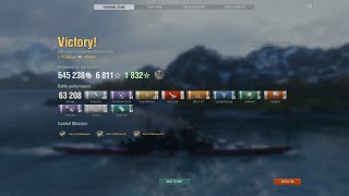 World of Warships 337  How 2 play Ranked  Moskva [upl. by Annez]