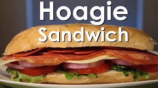 Hoagie Sandwich  Salami Pepperoni amp Provolone [upl. by Ahsoyek736]