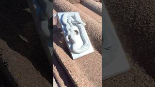 Installation of Iron Ridge knockout tile for clay tile roof [upl. by Schulman]