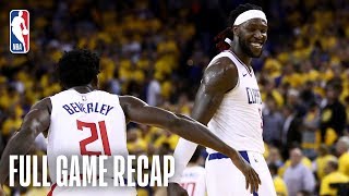 CLIPPERS vs WARRIORS  LA Takes MustWin in Oakland  Game 5 [upl. by Hagi]