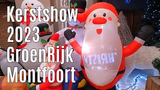 Kerstshow 2023 GroenRijk Montfoort [upl. by Krakow879]