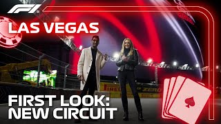 A First Look At The Las Vegas Strip Circuit  2023 Las Vegas Grand Prix [upl. by Blisse]