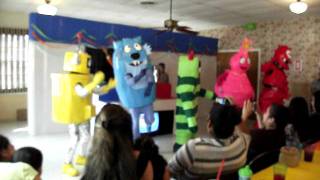 Yo Gabba Gabba Themed Birthday Party Skit 12 [upl. by Kinom660]