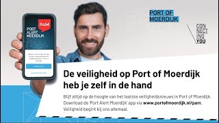 Nieuwe alerteringsapp Port Alert Moerdijk [upl. by Aicsile]