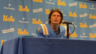 UCLA QB Ethan Garbers after spring showcase 427 [upl. by Ayk]