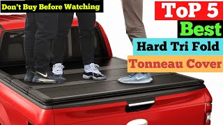 Top 5 Best Hard Tri Fold Tonneau Cover in 2024 [upl. by Giacamo]