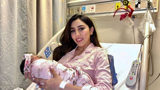 OFFICIAL LABOUR AND DELIVERY VLOG I The Zaid Family [upl. by Kinney]