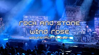 Rock and Stone  Wind Rose Wolfsnächte Antwerp 2024 [upl. by Trilbee]