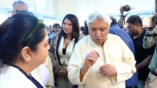 Padma Bhushan Javed Akhtar Saab Inaugurate The Prestigious Mumbai Art Fair  MS shorts [upl. by Niel]