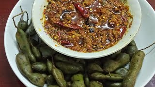 Kachi imli ka achar recipe  Instant Raw tamarind pickle recipe [upl. by Nerad221]