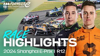 Commanding drives and a BRAND NEW podium finisher ⚡️  Round 12 Shanghai EPrix Race Highlights [upl. by Anivel358]