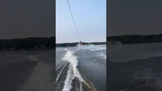 Wakeboard backflip FAIL HARD CRASH [upl. by Sitsuj155]