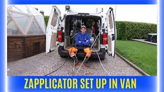 How to set up a pumped Zapplicator in a Van [upl. by Ralaigh]