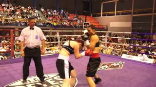 Velada boxeo Sedaví Valencia 26 mayo 2017 Mirabela Nadina VS Katharina Thanderz [upl. by Erasaec]