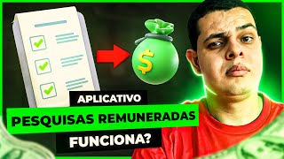 App Pesquisa Remunerada Como Funciona [upl. by Lamhaj517]