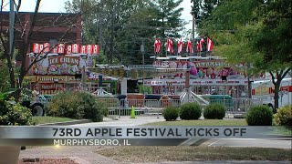 Apple Festival kicks off on Wednesday in Murphysboro [upl. by Bonnice732]