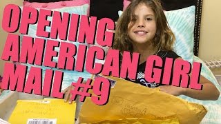 Chloes American Girl Doll Channel Opening PO Box Mail 9 [upl. by Nuawaj]