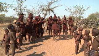 Kmen Himba  Namibie Afrika Hotelbusy Pangeo tours [upl. by Nnaacissej]