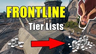 GAGNER UN MAXIMUM DE CRÉDITS  LA FRONTLINE  TIER LIST ET CONSEILS  WORLD OF TANKS FR [upl. by Etnaid]