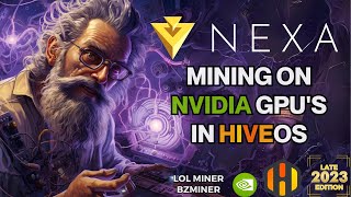 Nexa NEXA GPU Mining Guide  NexaPow  NVIDIA  HiveOS [upl. by Tiertza]