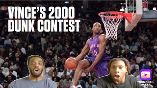 Vince Carter  Slam Dunk Contest 2000  All Dunks [upl. by Ynettirb531]