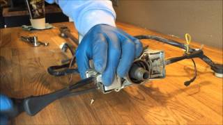 Steering Column Removal and Disassembly [upl. by Ehcropal]