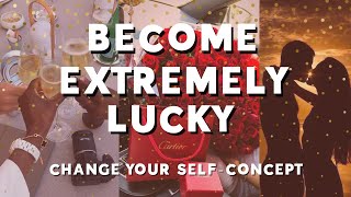 LUCKY GIRL AFFIRMATIONS  Change Your Self Concept [upl. by Brenan]