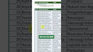 Cara Penggunaan DGET Microsoft Excel excel caramebuatpencariandataspreadsheet microsoftexcel [upl. by Ellednahc230]