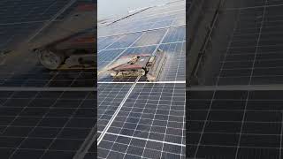 PV Solar Panel Cleaning Robot Live 2 [upl. by Tad]