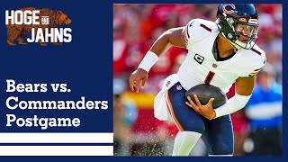 LIVE BEARS WIN vs Commanders postgame with Hoge amp Jahns [upl. by Mcafee]