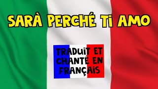 Ricchi e Poveri  Sarà perché ti amo traduction en francais COVER [upl. by Valentino]