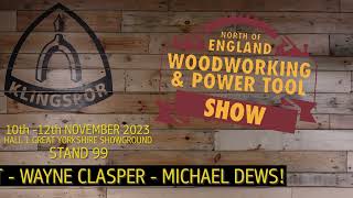 Klingspor Abrasives  Harrogate Woodworking Show 2023 [upl. by Lydell]