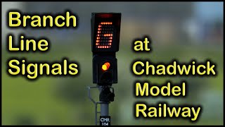 SIGNAL POSITIONS at Chadwick Model Railway  199 [upl. by Gillett400]