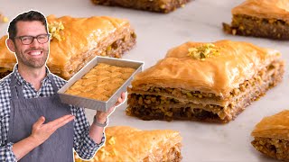 How to Make Baklava  Preppy Kitchen [upl. by Drofyar]