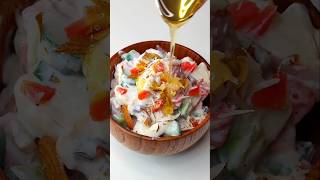 Healthy Yogurt Salad ASMR salad healthysalad shorts foodandart2021 [upl. by Cooley]