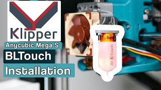 Klipper BLTouch Clone Setup  Easy Anycubic Mega S 3dTouch Tutorial [upl. by Etnomed]