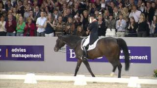 Indoor Brabant 2010  Imke SchellekensBartels amp Hunter Douglas Sunrise  FEI World Cup Dressuur [upl. by Emelia]