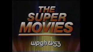 WPGHTV quotThe Super Moviesquot bumpers November 1987 [upl. by Acceb]