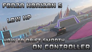 Forza horizon 5 How to drift smooth on controller [upl. by Otreblig24]