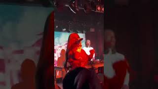 slayyyter gimme more remix live clip at heav3n [upl. by Ayikahs]