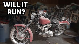 Can We Save This Dusty Barn Find Motorcycle [upl. by Enirehs947]