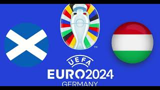 Résumé Ecosse  Hongrie  Euro 2024 [upl. by Vinia]