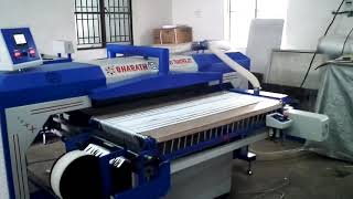 Automatic lanyard printing machine [upl. by Yedsnil]