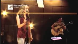 Bridgit Mendler  515 Live  MTV UK 230413 [upl. by Eizle]